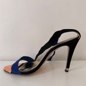Ted Baker Black and Blue Heels